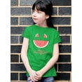 thumbnail image 2 of Buon Ferragosto Melon T-Shirt Juniors -Image by Shutterstock,  x-Large, 2 of 4