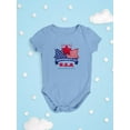 thumbnail image 3 of Independence Day U.S.A Bodysuit Infant -Image by Shutterstock,  18 Months, 3 of 4