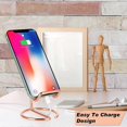 thumbnail image 2 of Cell Phone Stand for Desk, Cute Metal Rose Gold Cell Phone Stand Holder Desk Accessories, Compatible with All Mobile Phones, iPhone, Switch, iPad, 2 of 4