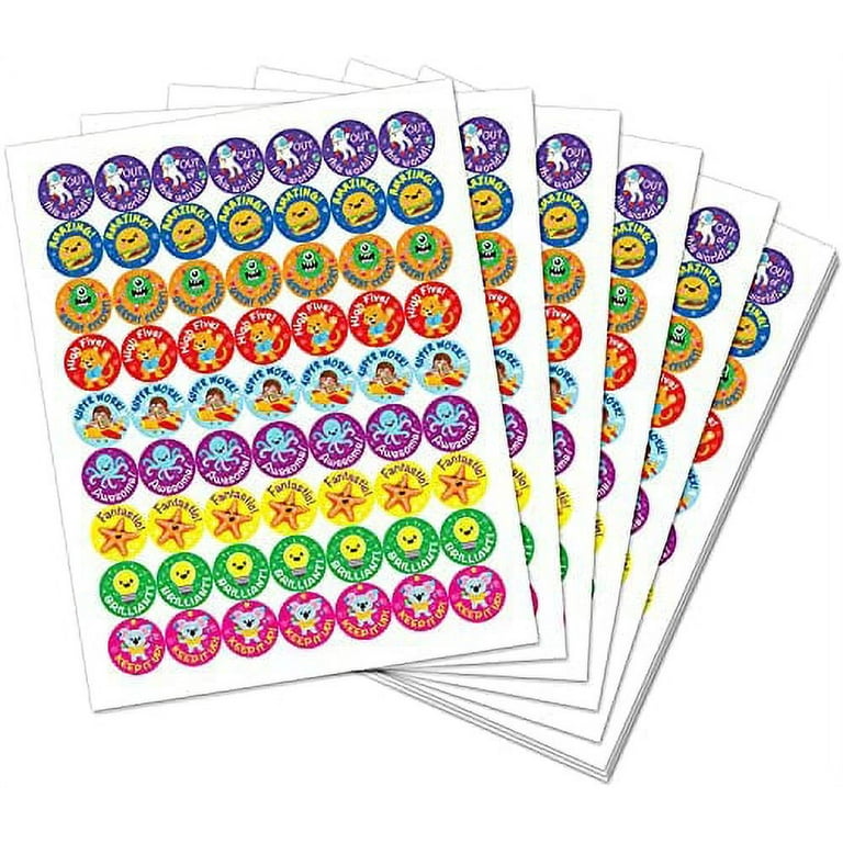 Sweetzer & Orange Reward Stickers for Teachers. 1008 Stickers for Kids in 9  Designs. 1 Inch School Stickers on Sheets. Teacher Supplies for Classroom,  Potty Training Stickers, Motivational Stickers 