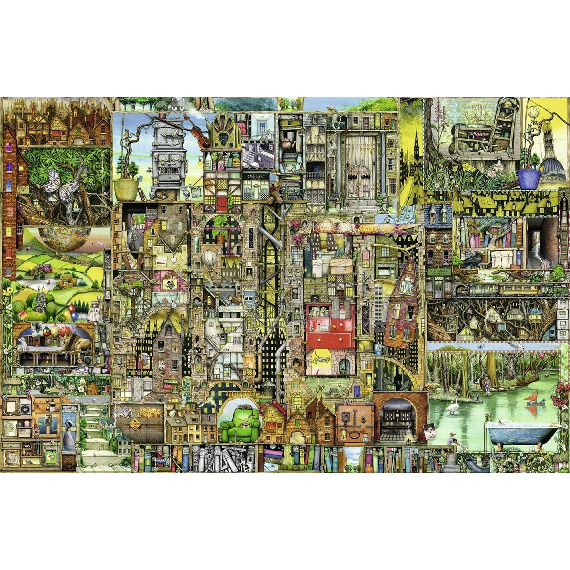 Ravensburger Colin Thompson Bizarre Town Jigsaw Puzzle 5000 Piece Walmart Canada