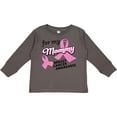 thumbnail image 3 of Inktastic For My Mommy Breast Cancer Awareness Boys or Girls Long Sleeve Toddler T-Shirt, 3 of 5