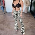 thumbnail image 2 of ShiShine Flare Yoga Pants for Women Soft Print High Waist Bell Bootcut Leggings Stretch Fit Trousers, 2 of 9