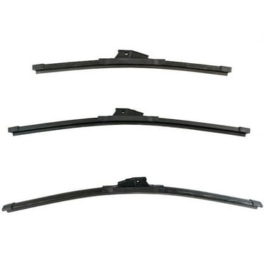 Wiper Blade Set 3 Piece - Compatible with 2000 - 2004 Subaru Outback 2001 2002 2003