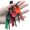 A, variant on Multicolor Compact Mini Fire Starter Rod with Whistle and Striker for Camping Hiking Survival, Lightweight , 6.6cm, 1pc
