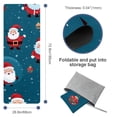 thumbnail image 4 of Santa Claus Gym Towel with Storage Bag, 72.8"x26.8" Suitable for Yoga, Pilates, Fitness, etc. - Yoga Blanket, Gym Towels, Yoga Towel, 4 of 6