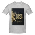 thumbnail image 4 of Bingfone Happy New Year 2024 (5) Men'S Loose Fit Short-Sleeve Pocket T-Shirt, 4 of 7