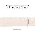 thumbnail image 2 of 27.34 Yards Cotton Tassel Fringe Trim 1 inch Sewing Fiber Lace Ribbon Trim for DIY Home Curtain Clothing Dress Pillow Lampshade Decoration Old Lace, 2 of 8
