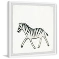 thumbnail image 2 of Marmont Hill Walking Zebra Framed Wall Art, 2 of 6