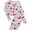 Pink, variant on Bibifish Womens Pajama Sets Valentine'S Day Heart Printed Long Sleeve Sleepwear Sets Tie-Front Top With Elastic Waist Pants Chic Cozy Pj Sets