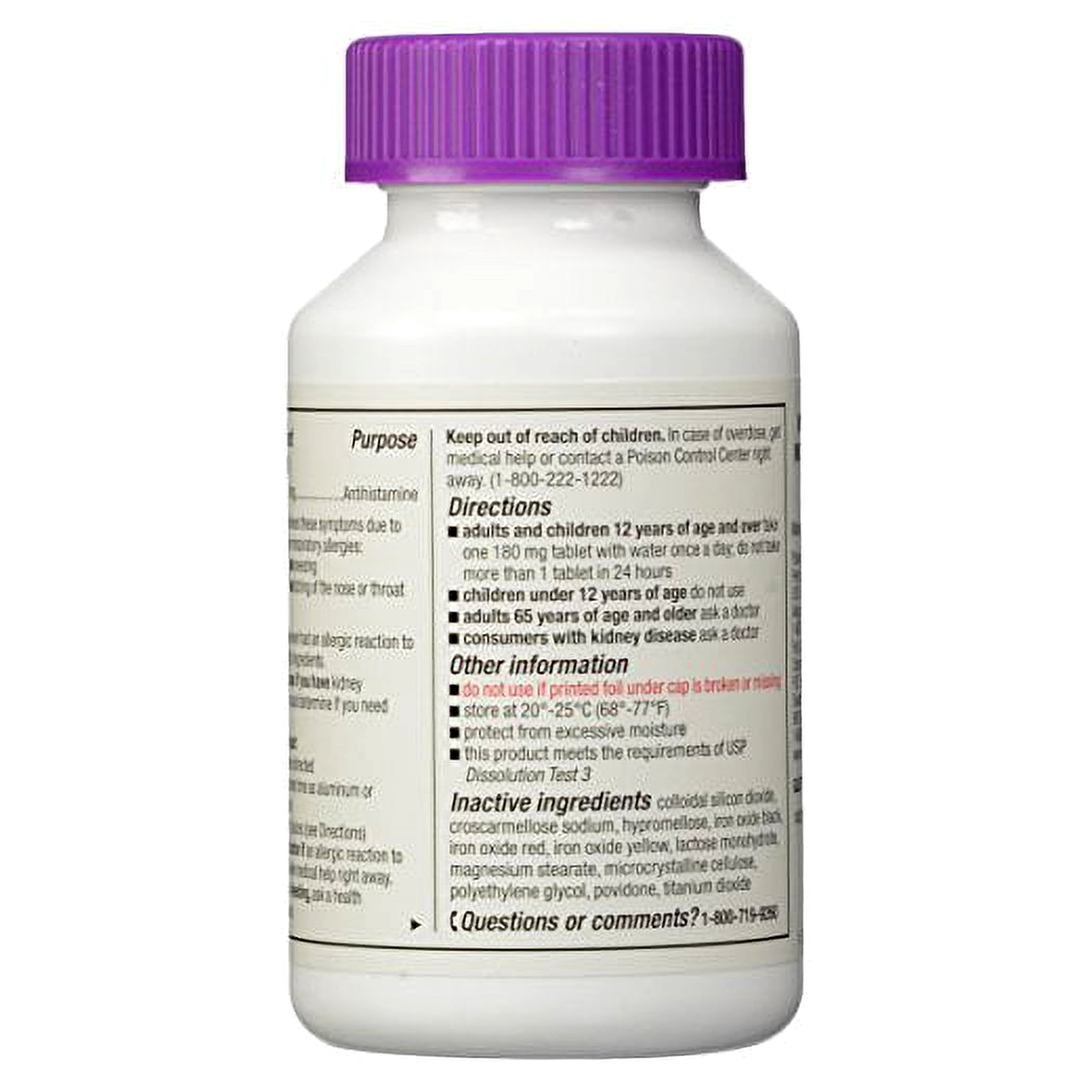 Kirkland Signature Aller-Fex , 180 mg 150 Tablets