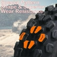 thumbnail image 6 of M optimized 22x7-10 ATV Tires, 4PR All Terrain 22x7-10 TL ATV UTV Trail Sand Mud Off-Road Tires, Tubeless, Set of 2, Black, 6 of 8
