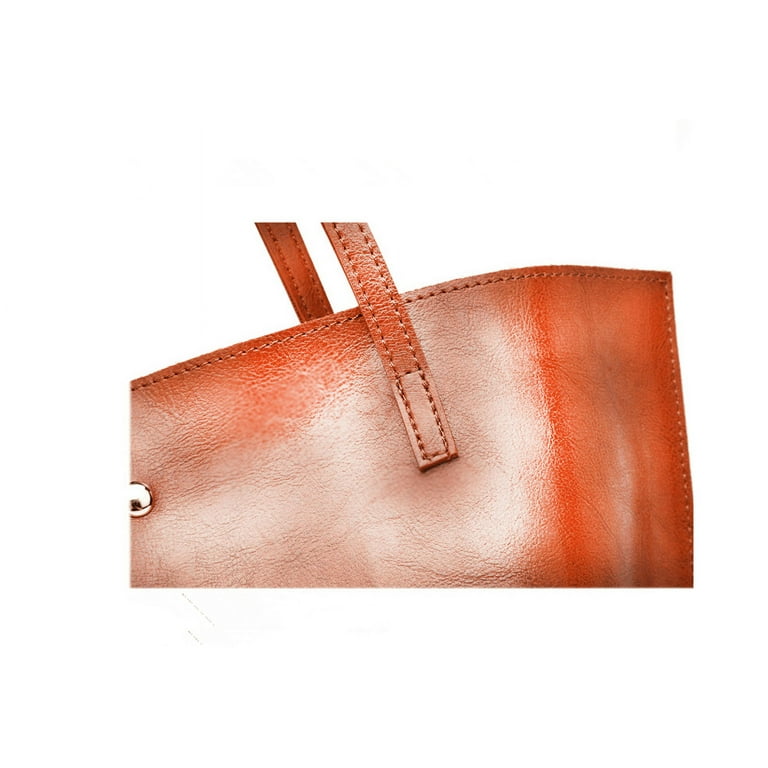 Gearonic Women Large Tote Bag Tassels Faux Leather Shoulder