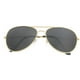 thumbnail image 1 of Qarigey Gafas de sol Novedad de alto rango Diferentes vibrantes Resistentes Ligeras Mano de obra fina Diseño único Gafas redondas Lentes Oro + Negro Qarigey AP008819-07, 1 of 6