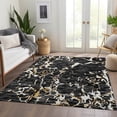 thumbnail image 6 of Addison Rugs Mayfield Premium Machine Washable Transitional Stripes Black Rectangle Rug, 8' x 10', 6 of 6