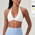 thumbnail image 6 of YongCo Halterneck Sports Bra For Yoga Running Vacation Swimsuits Removable Pads, 6 of 11