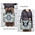 thumbnail image 6 of FORMRS 16" Laptop Sleeve Bag Carrying Case with Handle Travel Shoulder Briefcase, Green Floral, 6 of 8