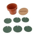 thumbnail image 3 of Cactus Coaster, Decoration Heat Insulation Cactus Coaster Set Non Slip  For Desk, 3 of 8