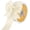 Ivory, variant on Lt Pink Double Face Satin Ribbon 1 inch X 50 Yards Spool Bright Colors Very Suitable for Weddings Gift Package Wrapping Dancer Wand Sewing Party Hair Bow Invitation Decorations and More