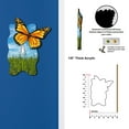 thumbnail image 2 of Off The Wall Plates - Summer Butterfly - Single Gang Light Switch, 2 of 4