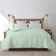 thumbnail image 5 of Button Stitch Down Alternative Comforter - Twin - Blue Fog, 5 of 5