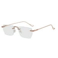 thumbnail image 2 of TOOYFUL Eye Glasses Fashion for Leisure Shopping Holiday Rose Gold Frame, 2 of 10