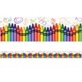 thumbnail image 2 of Edupress Ep-3269 Crayons Layered Border, 2 of 4