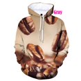 thumbnail image 4 of Spring Nouveau Sweat à Capuche Mode Imprimé 3D Grains de Café pour Hommes et Femmes Pull Décontracté, 4 of 5