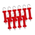 thumbnail image 4 of Terraxo 10 Pieces Fence Gate Handle Electric Fence Gate Handle Insulators Gate Handle with Spring Insulated Spring Gate Handle Replacement Part Long Service T, 4 of 8