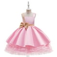 thumbnail image 6 of XEGLSBU Girls Christmas Dress Size 10 Long Sleeve Elegant Girls Party Dress Girl Tutu Gown for and Celebrations with Satin Fabric and Delicate Lace Embellishments Pink Size 12-13 Years, 6 of 6
