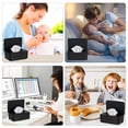 thumbnail image 6 of Diaper Wipes Dispenser Baby Wipes Case, Baby Wipe Holder Keeps Wipes Fresh, Wet Wipe Dispenser Holder with Sealing Design for Living Room, Baby Nursery, Bedroom, Kitchen(Black), 6 of 8
