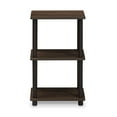thumbnail image 3 of Furinno Turn-N-Tube 2 Space Shelf, Walnutbrown, 3 of 3