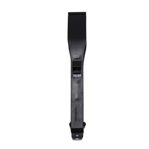 Advancent Controlador de mano Fish Body Grip Clip Plastic Grabber con interruptor de bloqueo Agua de mar Agua dulce Aparejos Herramientas Suministros Pescar Negro Advancent OD024916-01