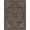 Navy Blue Orange Beige, Pattern 1, variant on ODIKA 8'x10' Washable Area Rug Beige Vintage Distressed Ornate Scroll Border Orange Navy Boho Refined for Dining Room, Large Office, Lounge, Non-Slip Chair-Friendly Mat