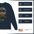 thumbnail image 6 of US Army 250 Years Long Sleeve T-shirt American Military Veteran DD214 Patriotic, 6 of 7