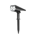 thumbnail image 2 of Under $15 Bright Solar Spotlights, Solar Outdoor Lights 2-in-1 Wireless Solar Lights For Yard Garden Flag Pool Patio Porch Walkway （1Pack） - Black, 2 of 9