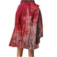 thumbnail image 3 of Women's Long Sleeved T Shirt Dress With Bloodstain Print Hooded Sweatshirt With Pocket Bloodstain Pattern Tee Shirt Dresses Lightweight Summer Dress plus Size Womens Dresses Beach Dresses for Women, 3 of 5