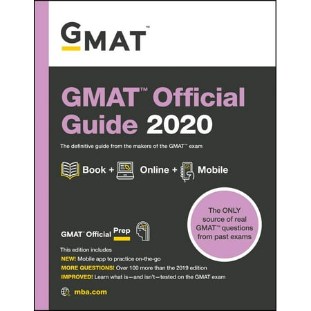 GMAT Official Guide 2020 : Book + Online Question (Best Gmat Practice Tests)