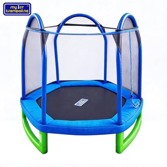 Bounce Pro My First Trampoline, 7' High, Safety Net - Walmart.com