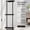 Black, variant on 30 Inch Wall Mounted Bathroom Towel Rack with Shelf, Holds 6 Large Towels, Gold Finish, Space-Saving Towel Storage Organizer