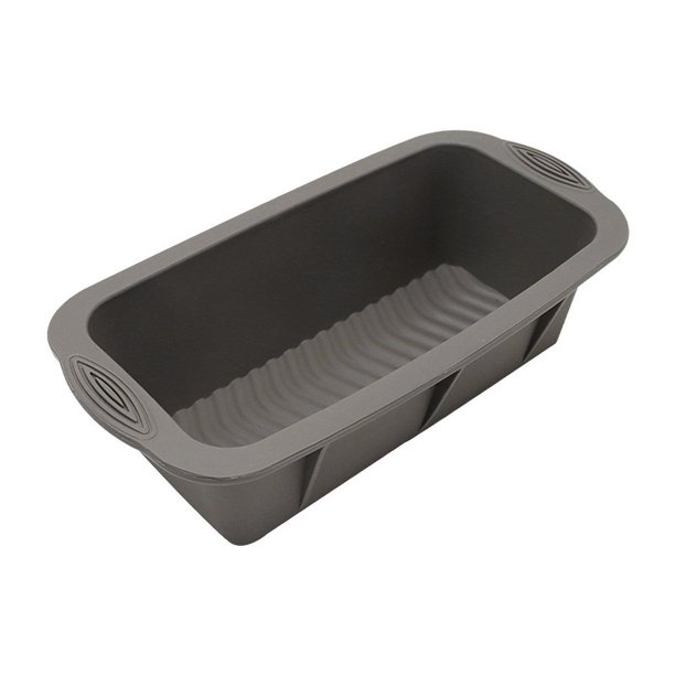 Molde rectangular de silicona resistente a altas temperaturas para pasteles, bandeja para hornear de silicona para el hogar, molde para tostadas de cocina, suministros para hornear