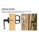thumbnail image 4 of StartFine Kit de cerradura con manija en T Cerradura para puerta de cobertizo con 2 llaves y 2 tornillos Cerradura para puerta de casa de juegos y gallinero con vástago de 4-1/2" (mango en L de 4-1/2", 4 of 5