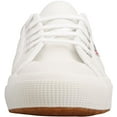 thumbnail image 3 of Superga 2750 EFGLU Men's Lace Up Leather Sneakers In White Size 8, 3 of 9