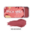 thumbnail image 3 of 3-In-1 Lipstick Eye Shadow Repairing Rouge Natural Peach Contouring Blusher Cream Blush Cheek, Skincare Lotion, 3 of 4