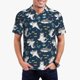 thumbnail image 1 of Fotbe Friendly Sharks Camiseta Polo de Golf para Hombre con Estampado – Camisa Deportiva Transpirable con Cuello Abotonado-4X-Large, 1 of 6
