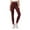 Wine, variant on GEWSEY Workout Leggings for Women High Waisted Exercise Athletic Gym Fitness Yoga Lexi Lined Pants 26" (Black, XL)