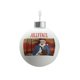 thumbnail image 3 of Bolas de vidrio soplado a mano personalizables, decoraciones acolchadas, decoración impresa personalizada, adornos pintados a mano, Navidad, 3 of 4