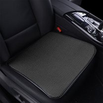 Ice Silk Non-Slip Car Front Seat Pad for Summer Breathable and Refreshing, Breathable & Anti-Slip Cotton Car Seat Covers with pocket, Cooling Car Seat Covers for Summer Heat