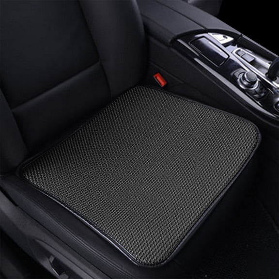 Universal Ice Silk Car Seat Cushion,Summer Cooling Breathable Pad,Non-Slip Plug & Play Mat,Moisture-Wicking Comfort Cushion,For Cars,SUVs,Long Drive Sedentary Relief