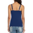 thumbnail image 3 of ANFERRY Womens Tank Top with Shelf Bra Basic Cotton Adjustable Straps Camisoles, 3 of 7